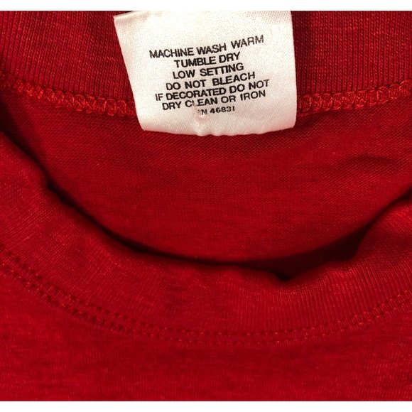 VTG Single Stitch Signal Sportswear Coca-Cola Red USA Made Script T-Shirt Small - Picture 8 of 10